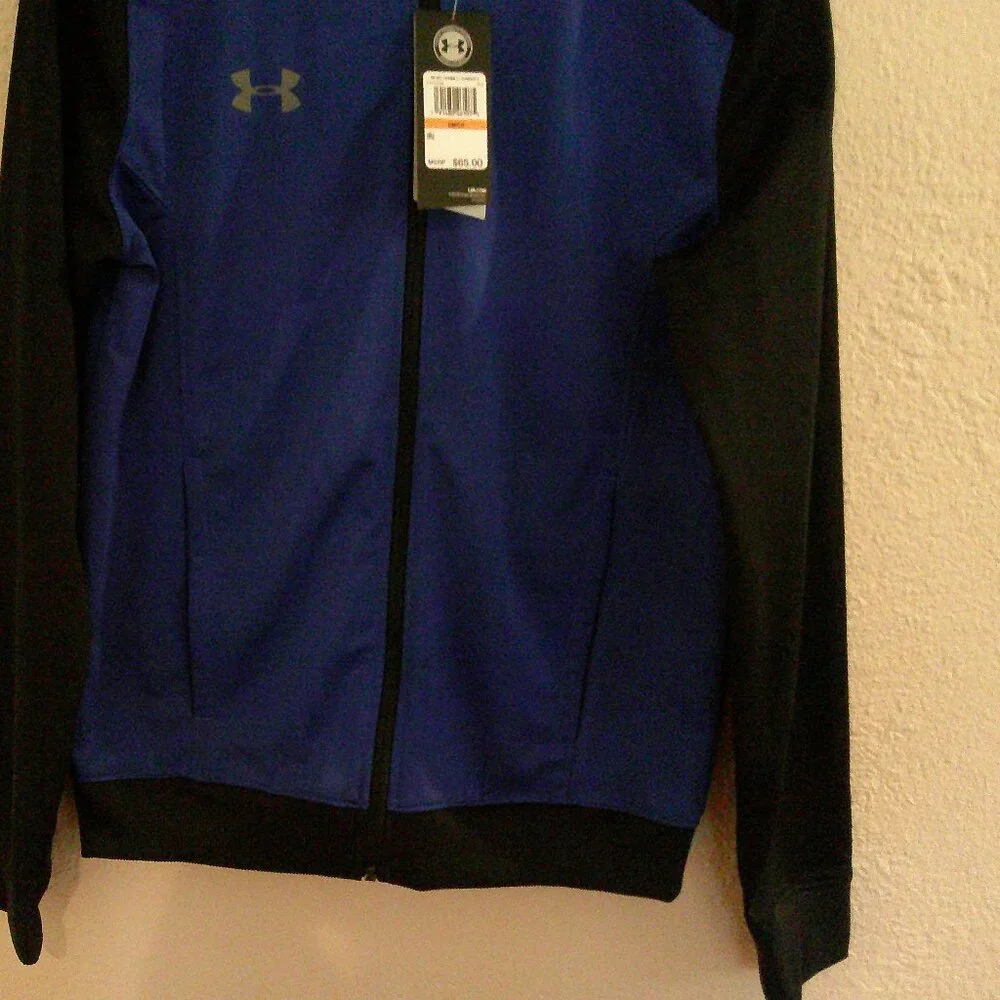 Under Armour Challenger Track Jacket, Blue / Black, Unisex